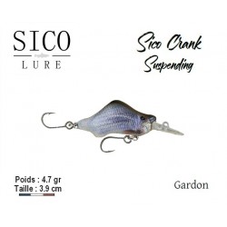 Leurre Dur Suspending - Crank SP Gardon 3.9cm 4.7gr - Sico Lure