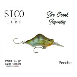 Leurre Dur Suspending - Crank SP Perche 3.9cm 4.7gr - Sico Lure