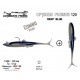 Combo Pack - Leurre Souple Armé Finesse - OPTIMUS FINESSE 120 Deep Blue - Autoboats Fishing