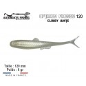 Leurre Souple - OPTIMUS FINESSE 120 Cloudy White - Autoboats Fishing