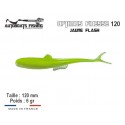 Leurre Souple - OPTIMUS FINESSE 120 Jaune Flash - Autoboats Fishing