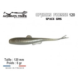 Leurre Souple - OPTIMUS FINESSE 120 Space Gris - Autoboats Fishing