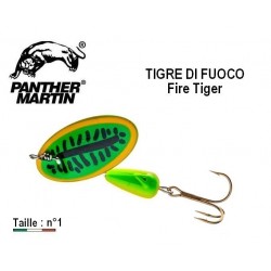 Cuiller Panther Martin -Tigre Di Fuoco - Fire Tiger