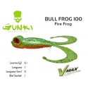 Leurre Souple - Bull Frog 100 Fire Frog 10cm - Gunki