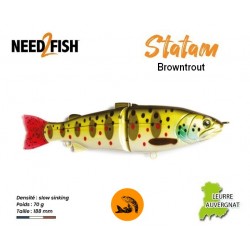 Leurre Dur - Statam Brown Trout - Need2Fish
