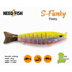 Leurre Dur - S-Funky Flashy - Need2Fish