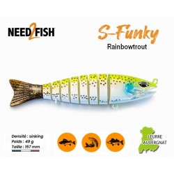 Leurre Dur - S-Funky Rainbow Trout - Need2Fish