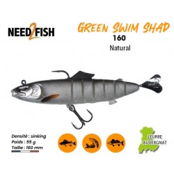 Leurre Souple Swimbait - GSS 160 Natural - Need2Fish