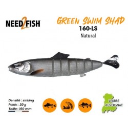 Leurre Souple Swimbait - GSS 160 Natural - Need2Fish
