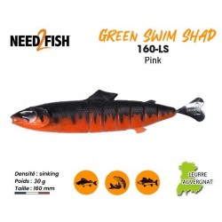 Leurre Souple Swimbait - GSS 160 Pink - Need2Fish