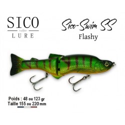 Leurre Dur Swimbait- Sico Swim SS 155 Flashy  15.5cm 48gr - Sico Lure
