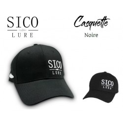 Casquette de pêche Sico-Lure - Noire