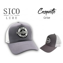 Casquette de pêche Sico-Lure - Grise