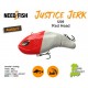 Leurre Dur Coulant Swimbait - Justice Jerk 120S Red Head - Need2Fish