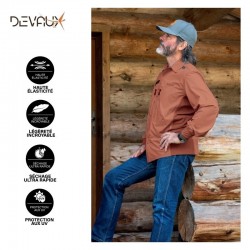 Chemise de pêche RANGER Brun DVX