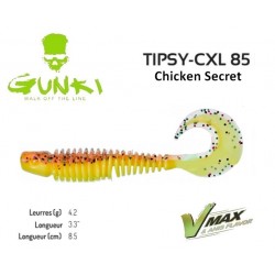 Leurre Souple - Tipsy - CXL 85 3.3" Chicken Secret 8.5cm - Gunki