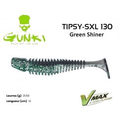 Leurre Souple - Tipsy - SXL 130 5.1" Green Shiner 13cm - Gunki