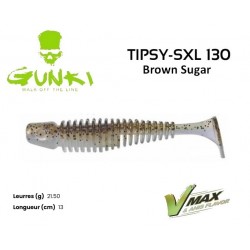 Leurre Souple - Tipsy - SXL 130 5.1" Brown Sugar 13cm - Gunki