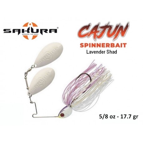 Cajun Spinnerbait - Lavender Shad 17.7 gr - Sakura