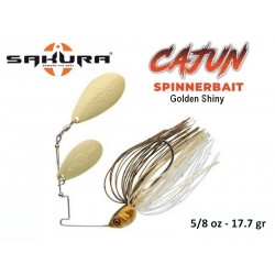 Cajun Spinnerbait - Golden Shiny 17.7 gr - Sakura