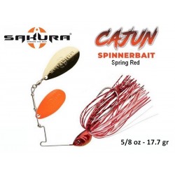 Cajun Spinnerbait - Spring Red 17.7 gr - Sakura