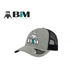 Casquette de pêche BIM Tackle - Grey