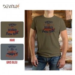 Tee Shirt de pêche Devaux - Vintage