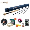 Canne à pêche mouche Devaux Pack Carnasssier