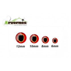 Yeux 3D Réalistes - Red