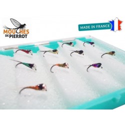 Kit Mouche Découverte - Nymphe Perdigone Light - Mouches de Pierrot