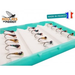 Kit Mouche Découverte - Nymphe Perdigone Mixte Ombre Commun - Mouches de Pierrot